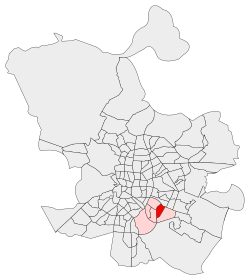 Location of Portazgo