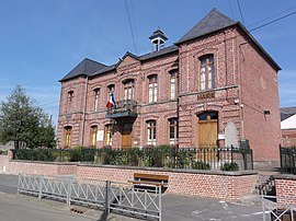 The town hall in Saint-Hilaire-sur-Helpe