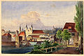 Steyr 19th century watercolour