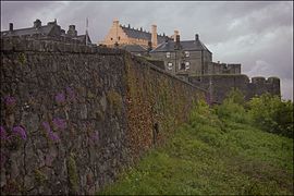 Stirling Castle, Esplanade Wall (5897688848)