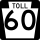 Pennsylvania Route 60 marker