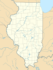Location of Hennepin Canal Parkway State Park within Illinois