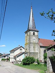 The church in Vaudéville
