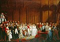Sir George Hayter: Heirat von Albert und Victoria 1840