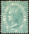 1866 design featuring Queen Victoria, 1sh