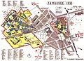 4th World Scout Jamboree map from 1933