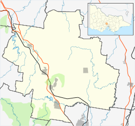 Clarkefield is located in Shire of Macedon Ranges
