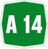 Autostrada A14 shield}}