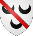 Coat of arms of Willem van Duvenvoorde (or van Duvoorde)