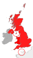 Territory under the authority of the Crown: United Kingdom, Isle of Man and the Channel Islands
