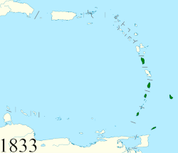 Location of Windward Islands