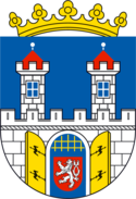 Wappen der Stadt Chomutov (Komotau)