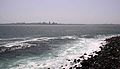 Dakar's skyline as seen from Gorée
