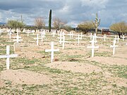 Unidentified graves of the Yavapai who perished during the "Indian Wars".