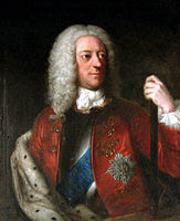 George II of Great Britain, 18th-century painting