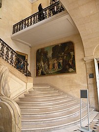 Stairway of Honor of the Hôtel Le Peletier de Saint-Fargeau (18th c.)