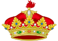 The coronet of an infante (prince)