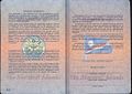 Information page of a Marshallese passport.