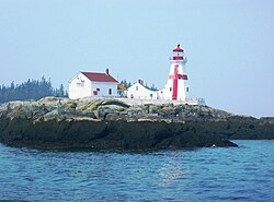 Head Harbour Lighthouse and station, Passamaquoddy Bay