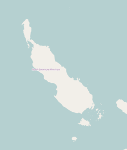 Kieta is located in Bougainville Island