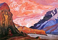 Nicholas Roerich. Maitreya the Conqueror. 1925