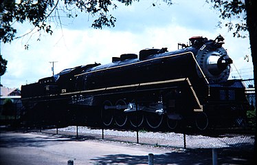 No. 576 on static display at the Centennial Park in May 1982