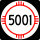 State Road 5001 marker