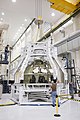 Orion Spacecraft in the workshop of the Operations and Checkout Building