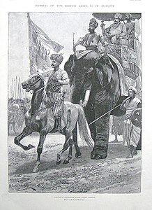 Nawab of Bengal, Mir Qasim at the Battle of Buxar