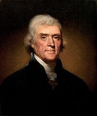 Vice President Thomas Jefferson from Virginia