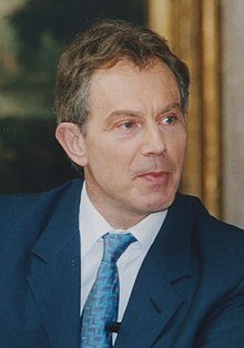 Tony Blair im Jahr 2002