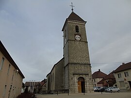 The church in Trévillers
