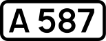 A587 shield