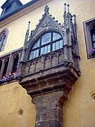 The bay window of the Old Town Hall