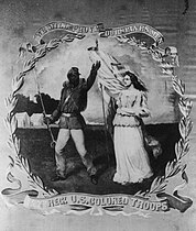 27th US Colored Troops banner