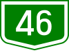 Main road 46 shield