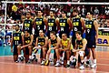 Image 84Brazil men's national volleyball team, 2012. (from Sport in Brazil)