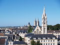 Blick über Caen von der Festung gesehen