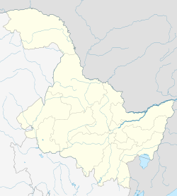 Weihe is located in Heilongjiang