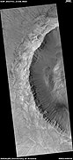 Gullies, as seen by HiRISE under HiWish program