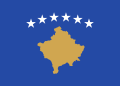 Flag of Kosovo (V1; SVG)
