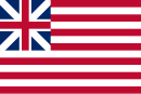 Official flag of the 13 Colonies