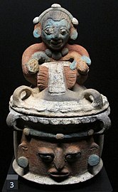 Mayan container from Guatemala, AD 600–800