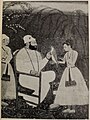 Guru Hargobind (middle) depicted alongside Ani Rai (left) and Atal Rai (right)