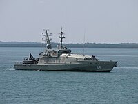 HMAS Albany im Jahr 2010