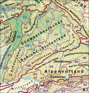 Mainfränkische Platten (Südwestdeutsches Stufenland)