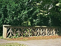 Gothic Revival balustrade in Germany