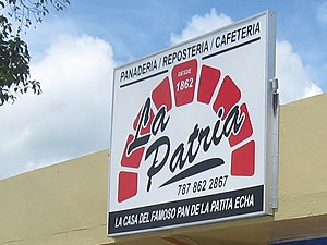 La Patria, bakery established in 1862