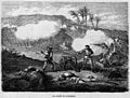 Image 23Depiction of an engagement between Cuban rebels and Spanish Royalists during the Ten Years' War (1868–78) (from History of Cuba)