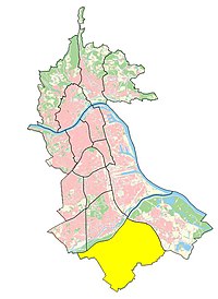 Statistische Bezirke des Linzer Stadtteils Ebelsberg